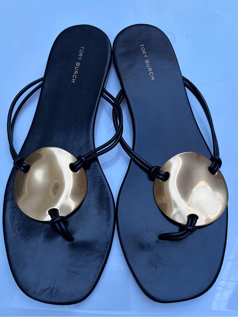 Tory Burch Patos Sandals, Size 9, EUC